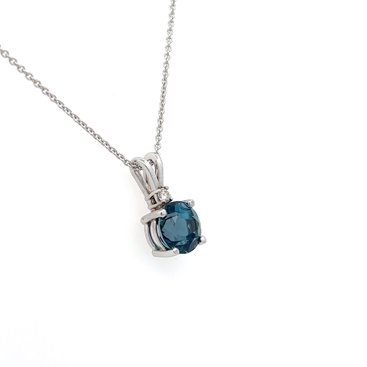 Blue Topaz Pendant