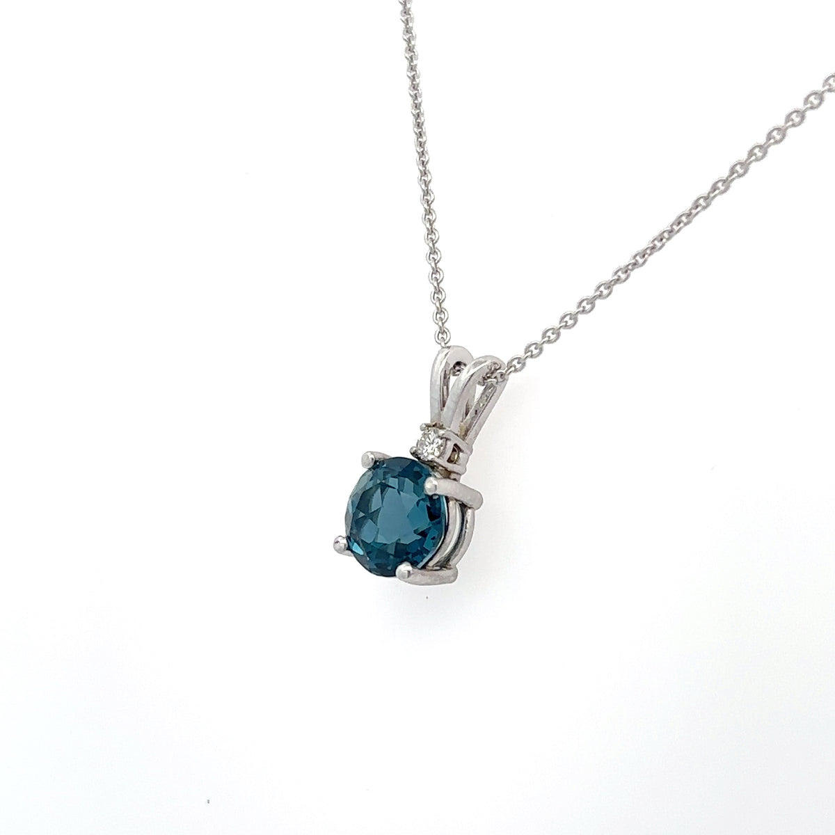 Blue Topaz Pendant