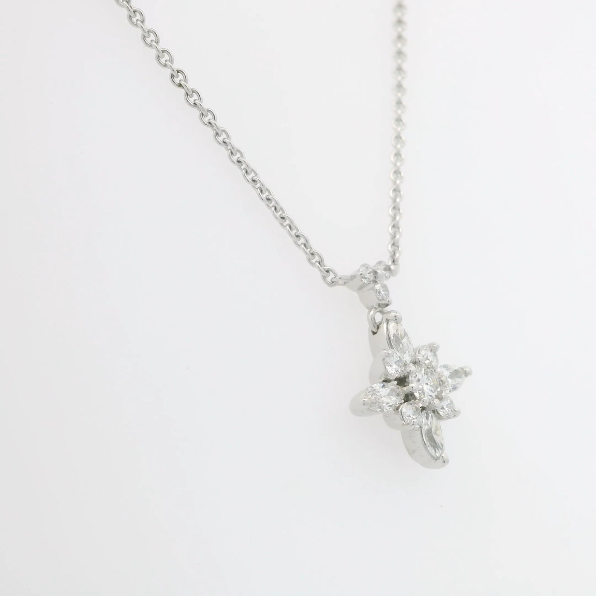 Diamond Starburst Necklace