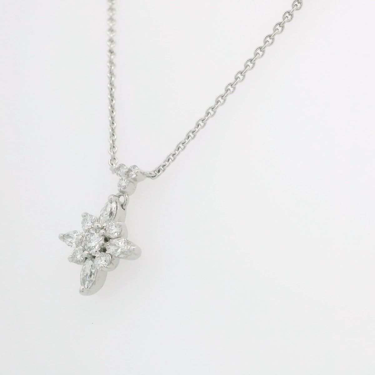 Diamond Starburst Necklace