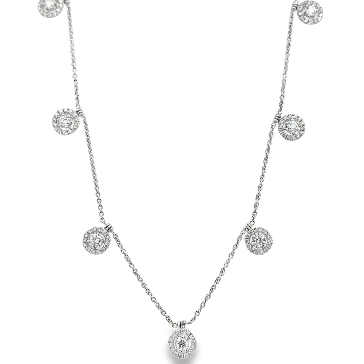 Diamond Station Necklace