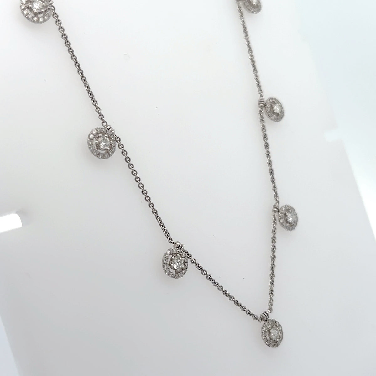 Diamond Station Necklace