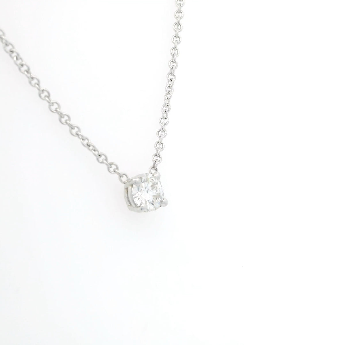 Diamond Solitaire Necklace