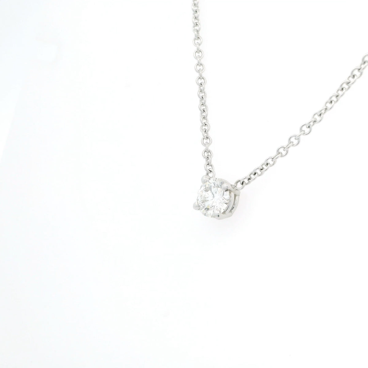 Diamond Solitaire Necklace
