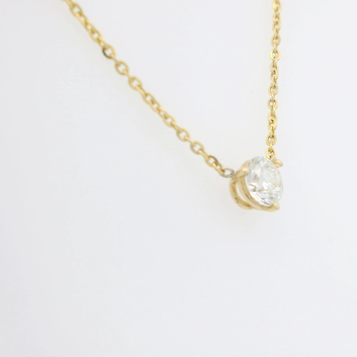 Lab Diamond Station Necklace