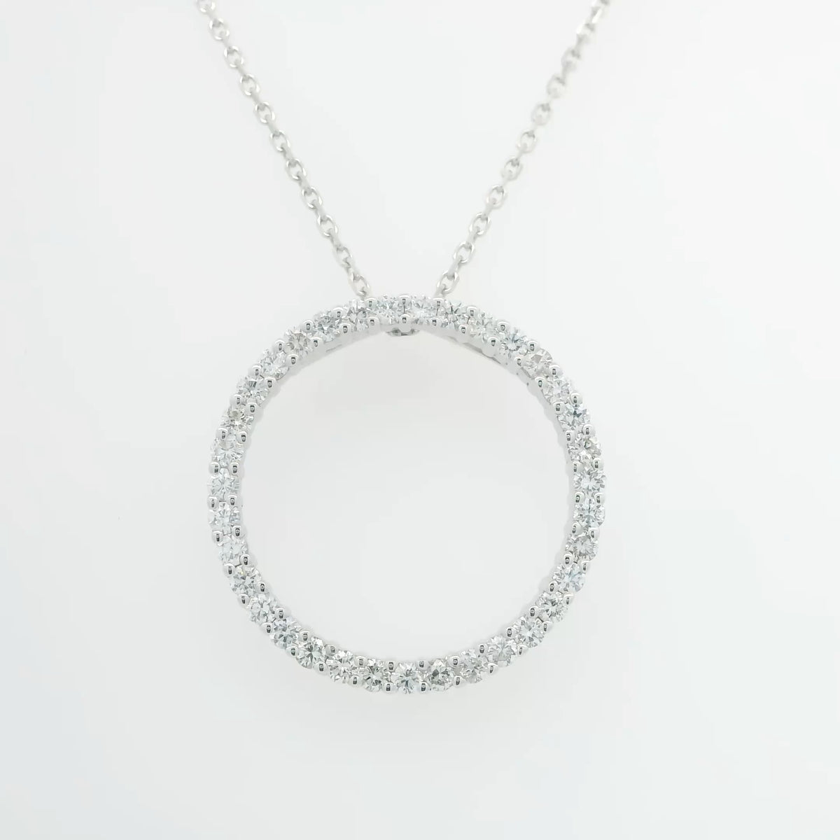 Diamond Circle Pendant