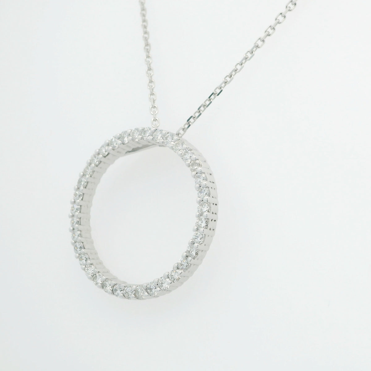 Diamond Circle Pendant
