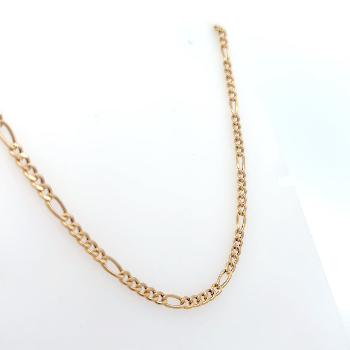 Solid Gold Figaro Chain