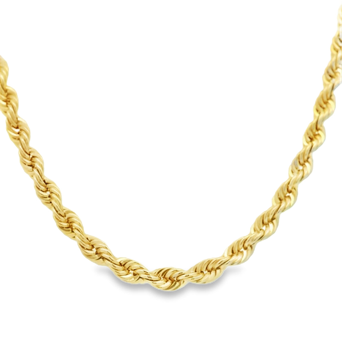 Solid Gold Rope Chain