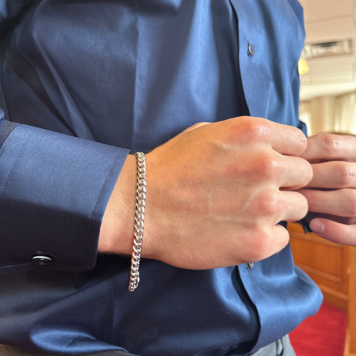 Men's Curb Link Bracelet