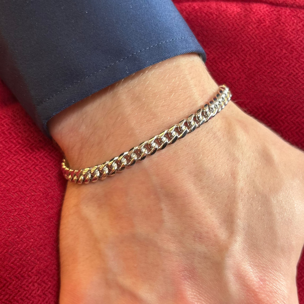 Men's Curb Link Bracelet