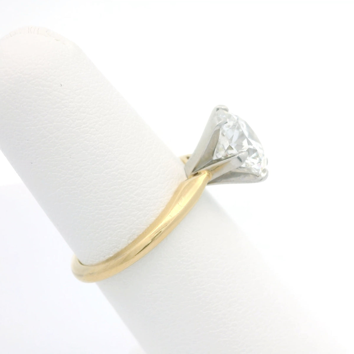 Solitaire Lab Diamond Engagement Ring