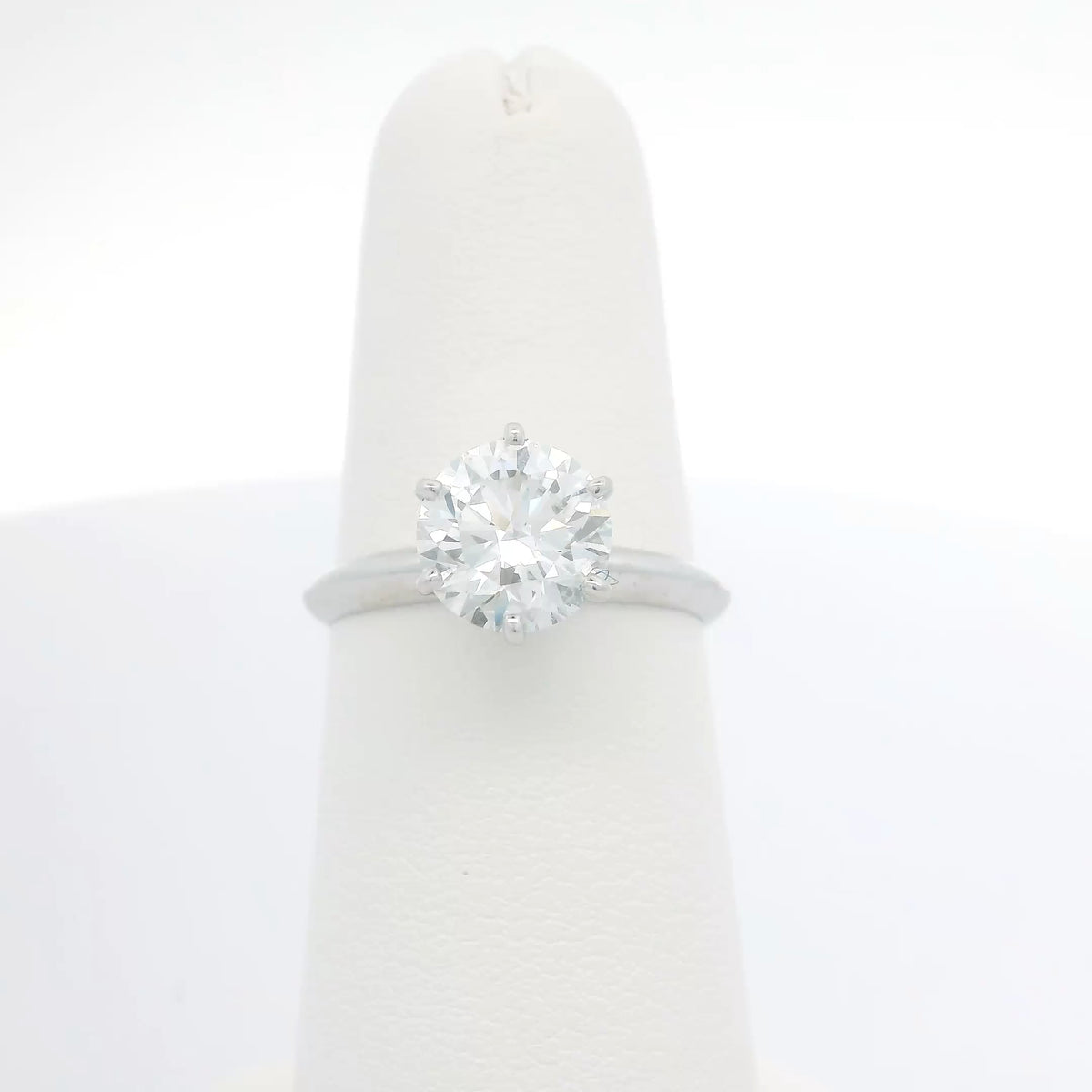 Solitaire Lab Diamond Engagement Ring