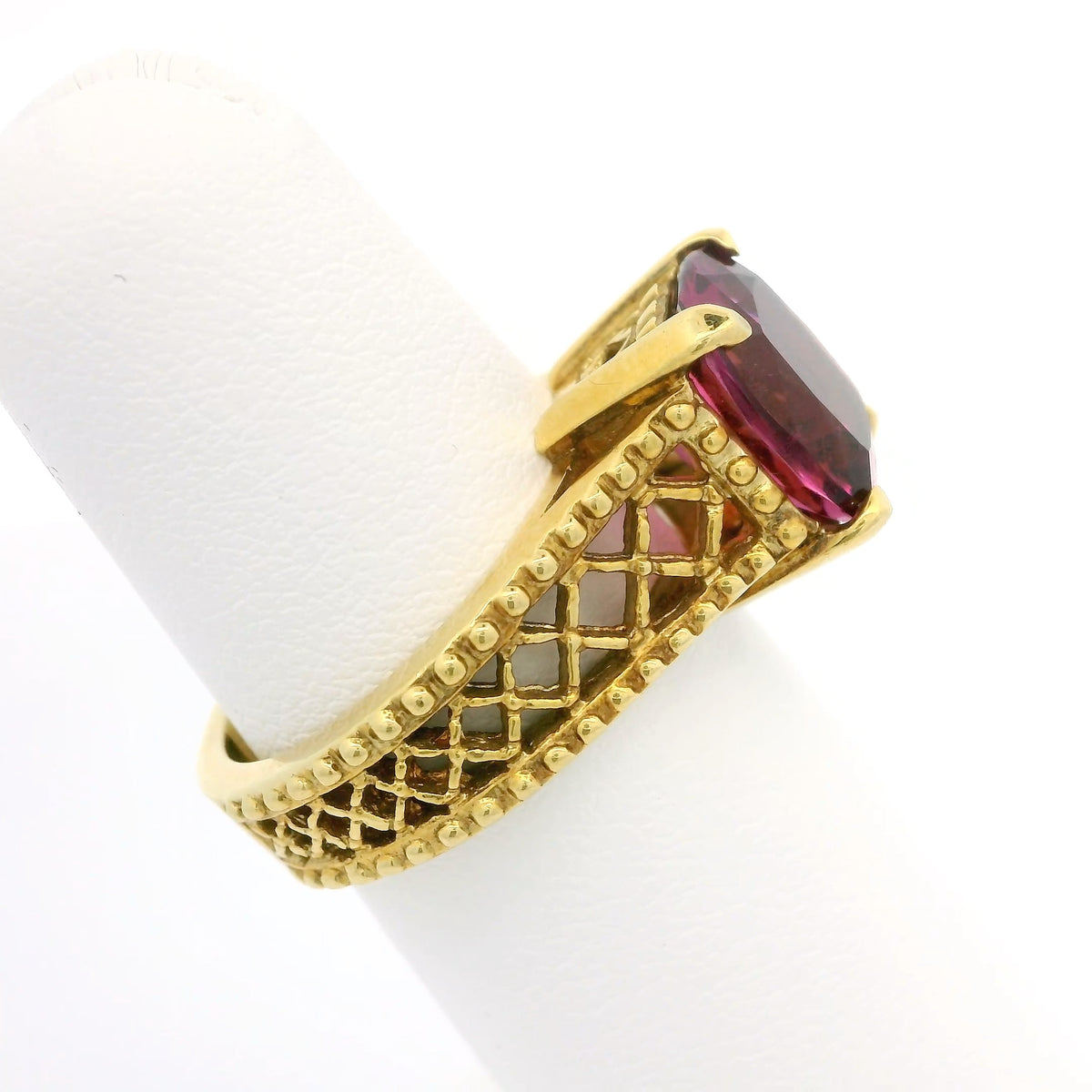 Pink Tourmaline Ring