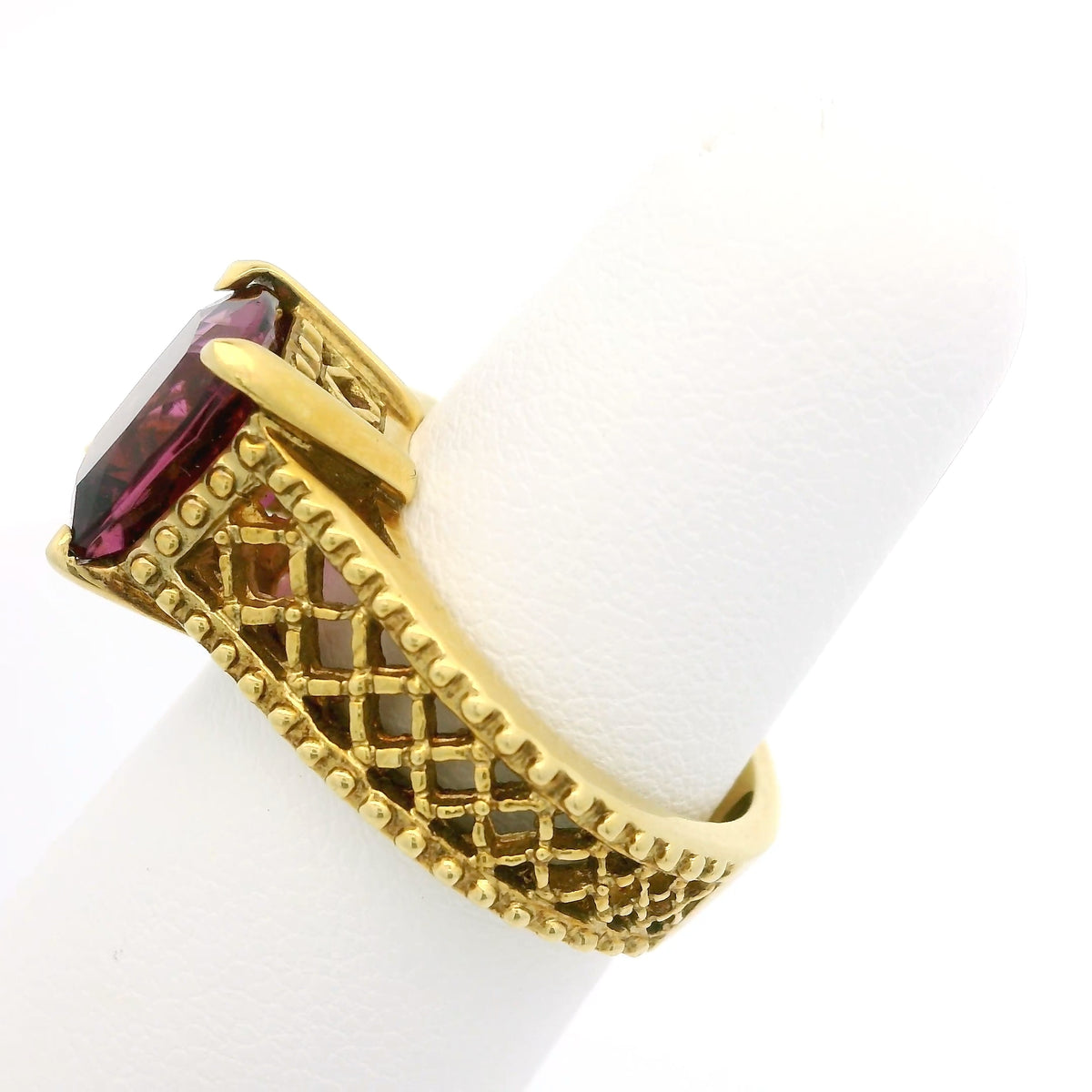 Pink Tourmaline Ring