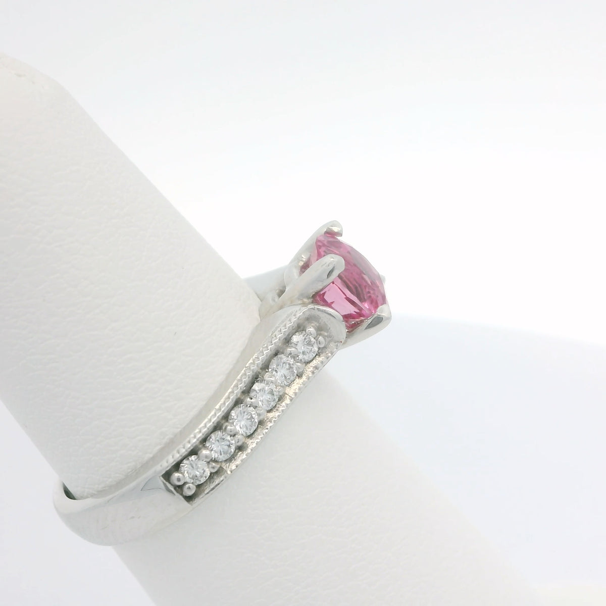 Pink Spinel Ring