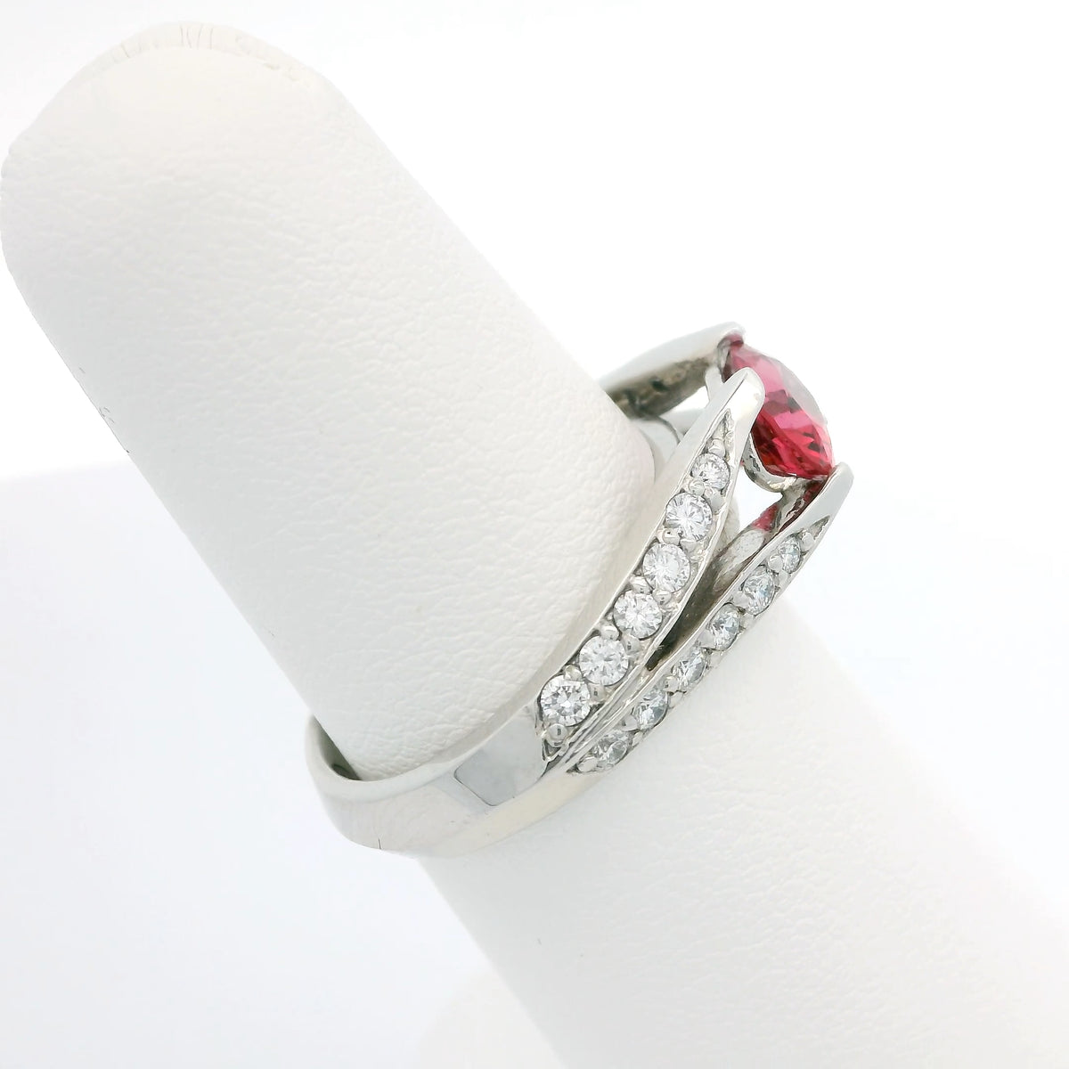 Peach Spinel Ring