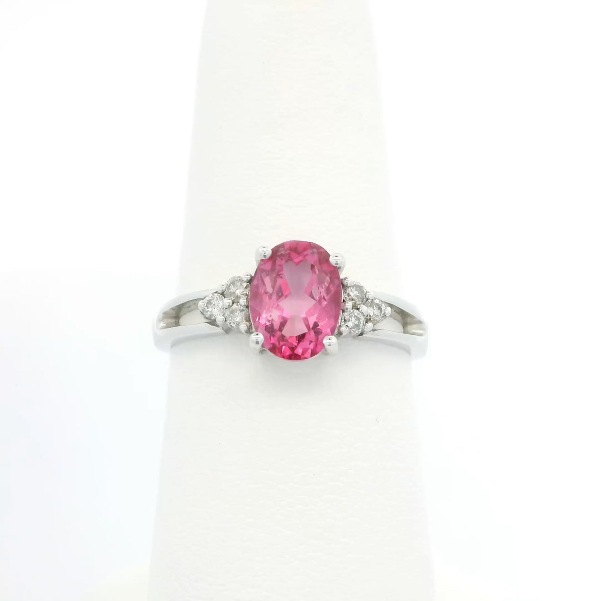 Pink Topaz Ring