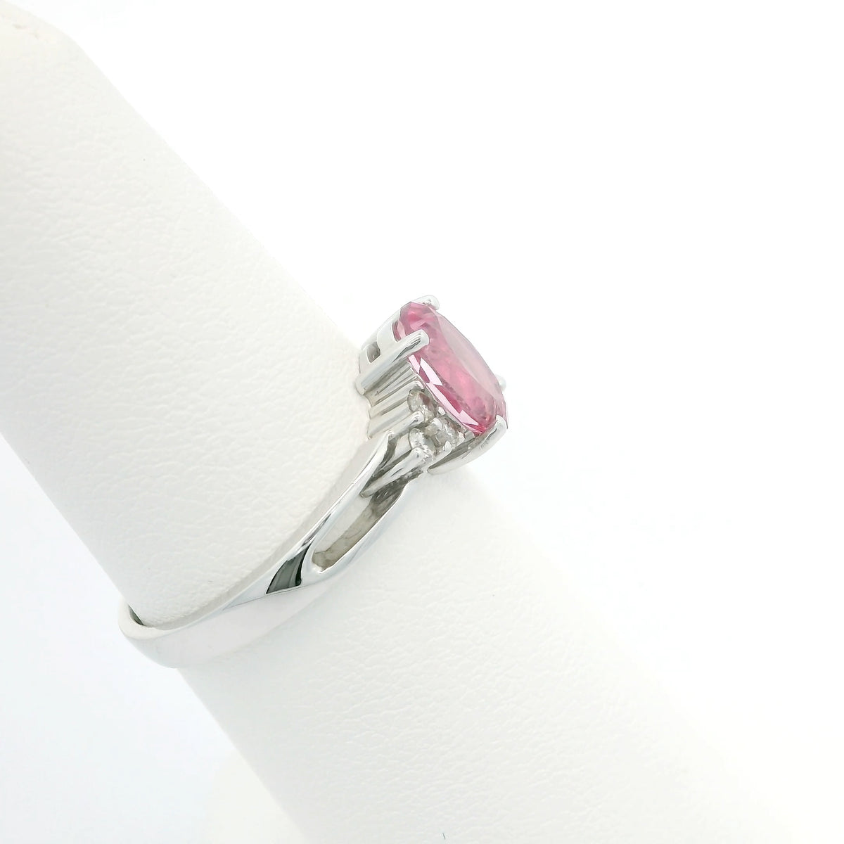 Pink Topaz Ring