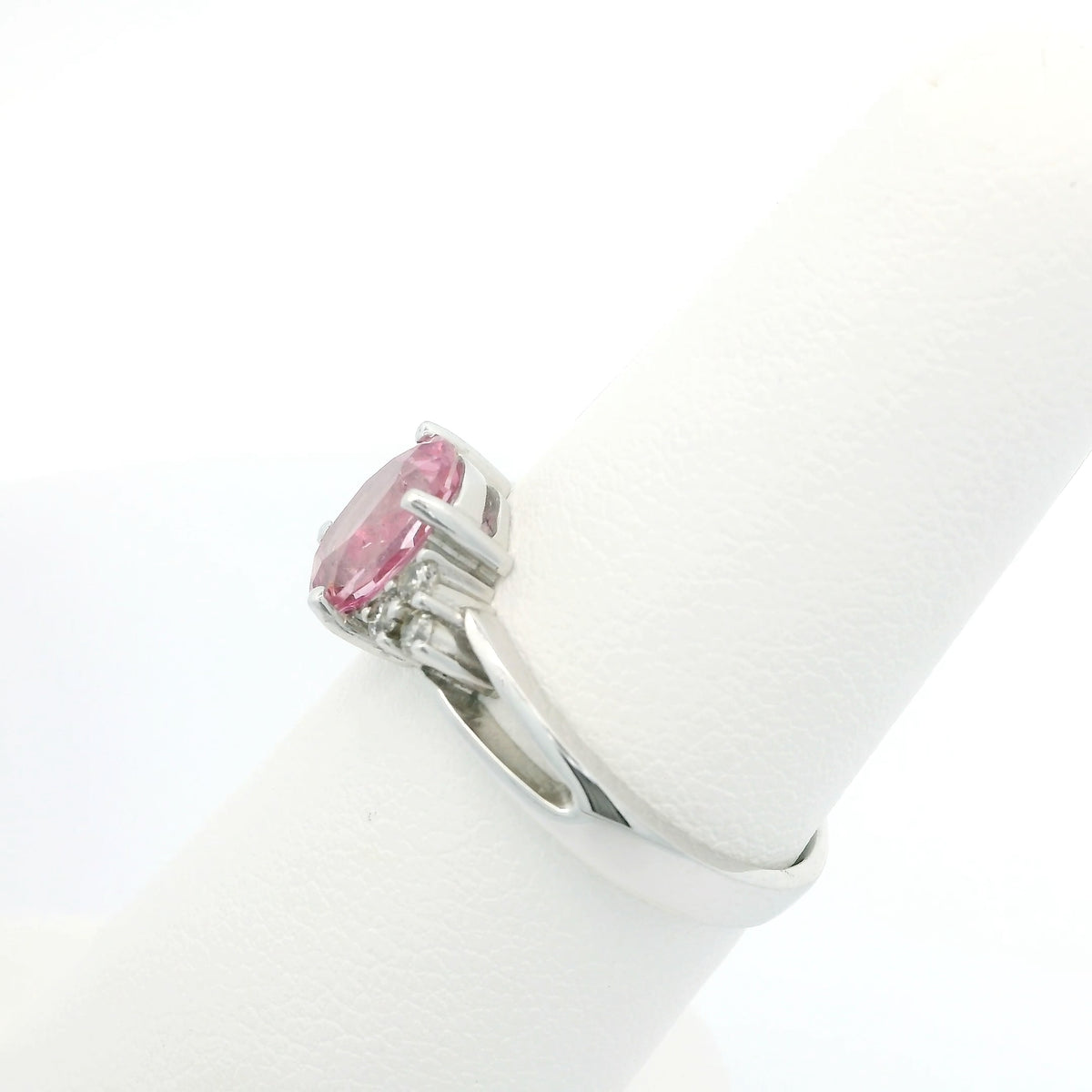 Pink Topaz Ring