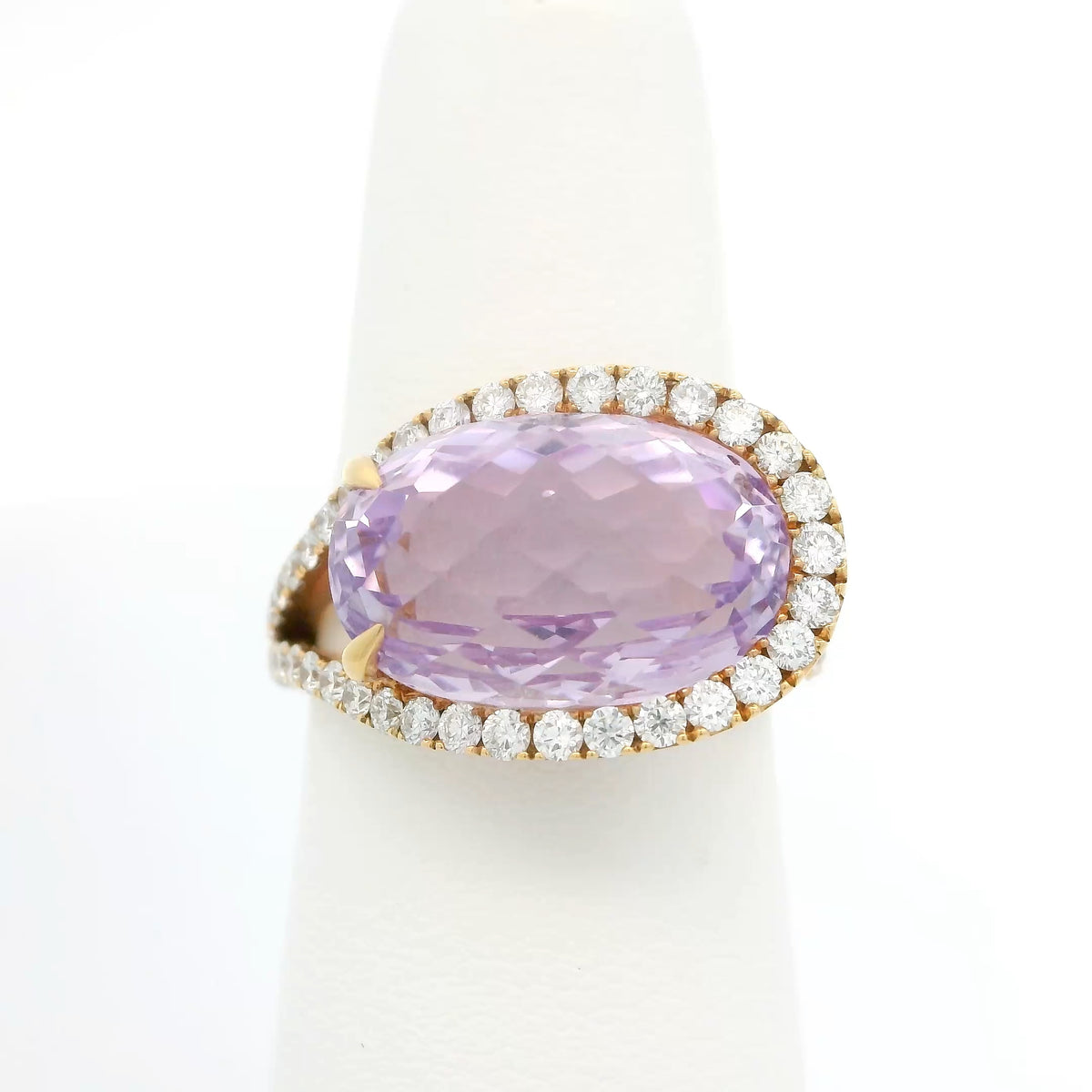 Rose De France Amethyst Ring