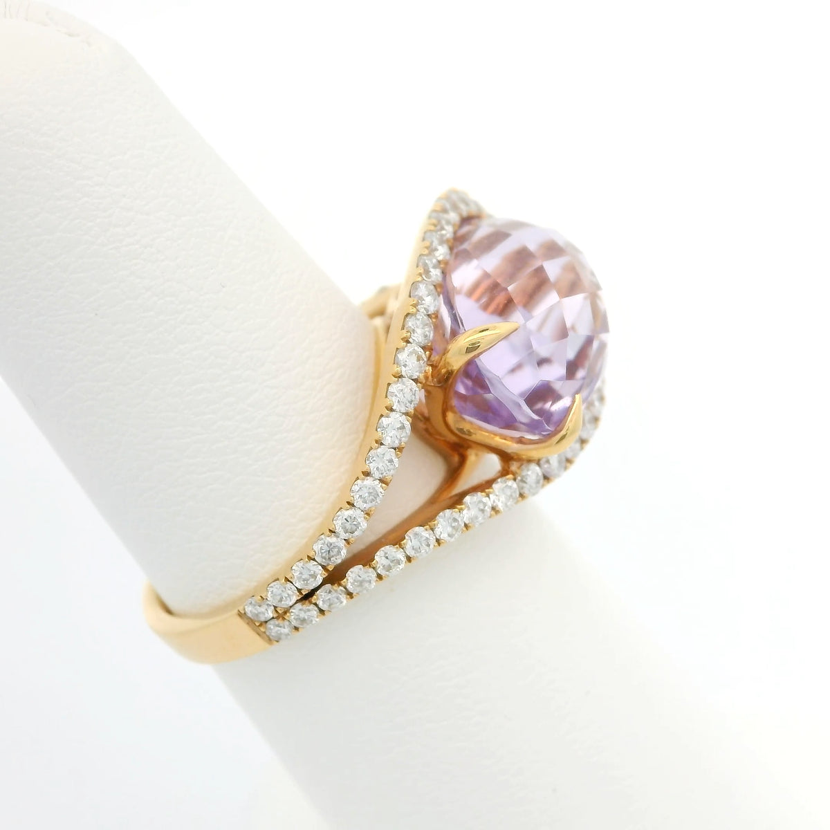 Rose De France Amethyst Ring