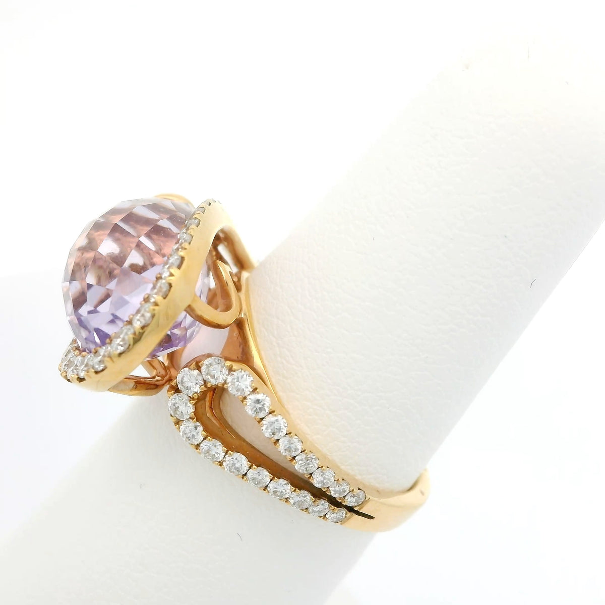 Rose De France Amethyst Ring
