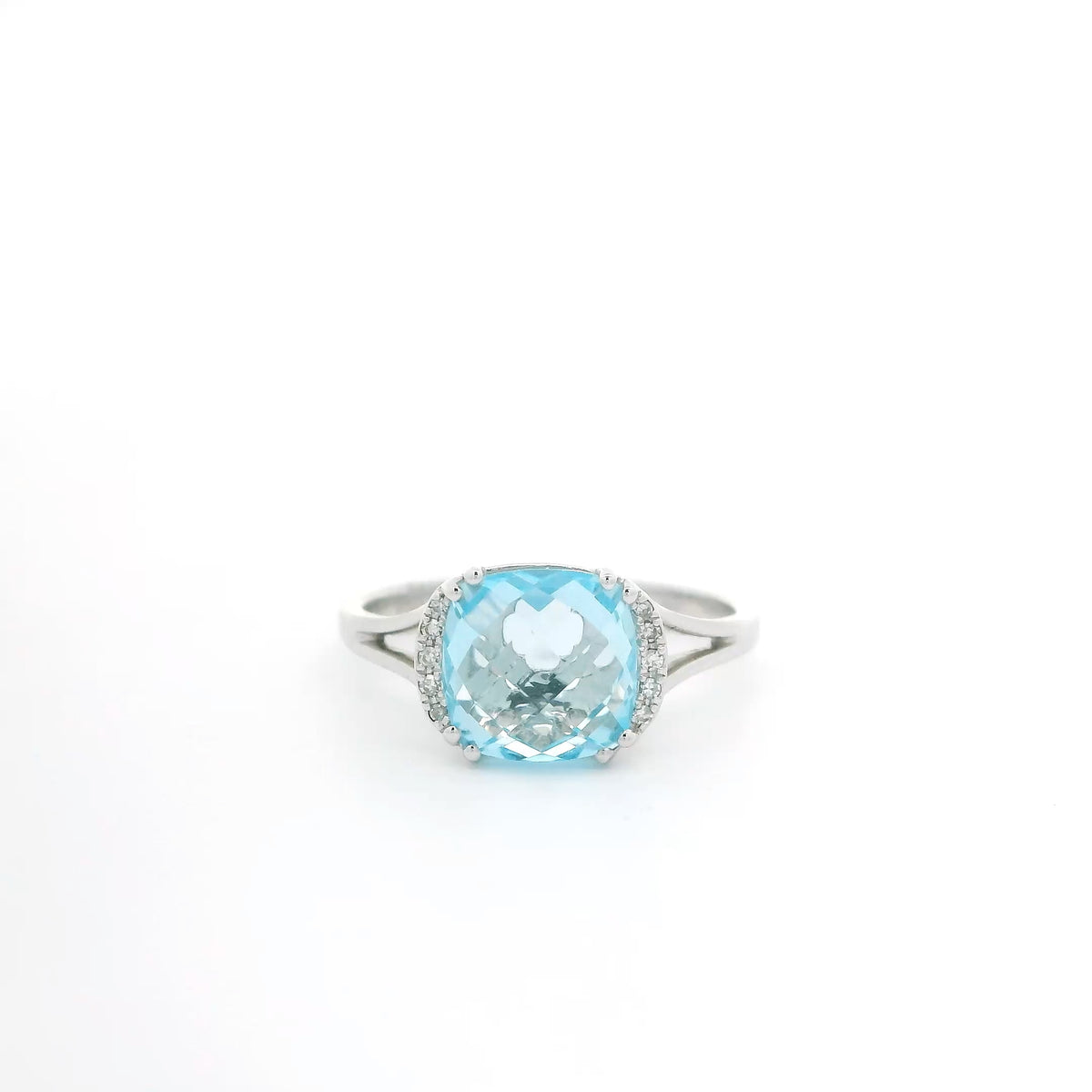 Blue Topaz Ring