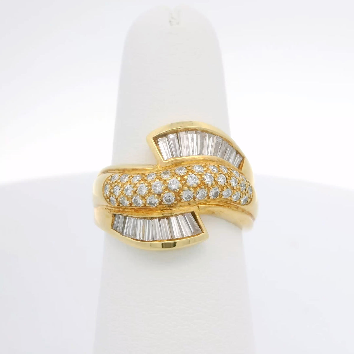 Yellow Gold Fancy Diamond Band