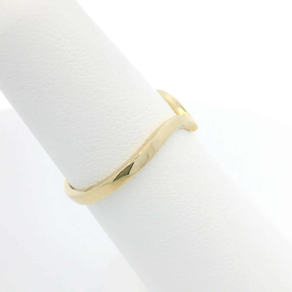 Yellow Gold V-Shape Band