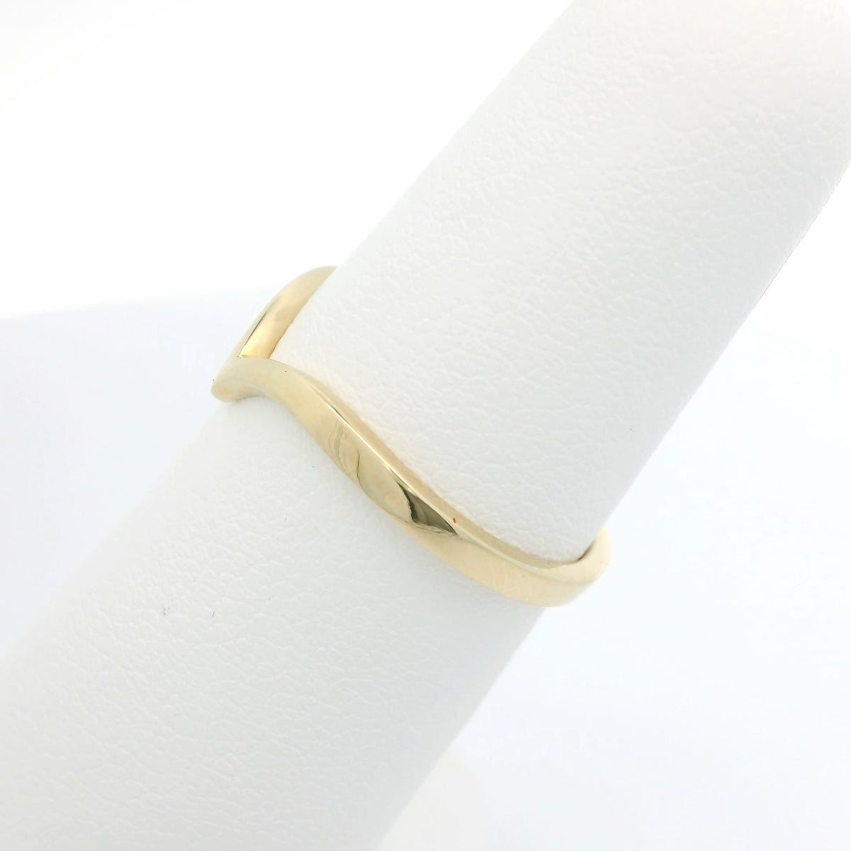 Yellow Gold V-Shape Band