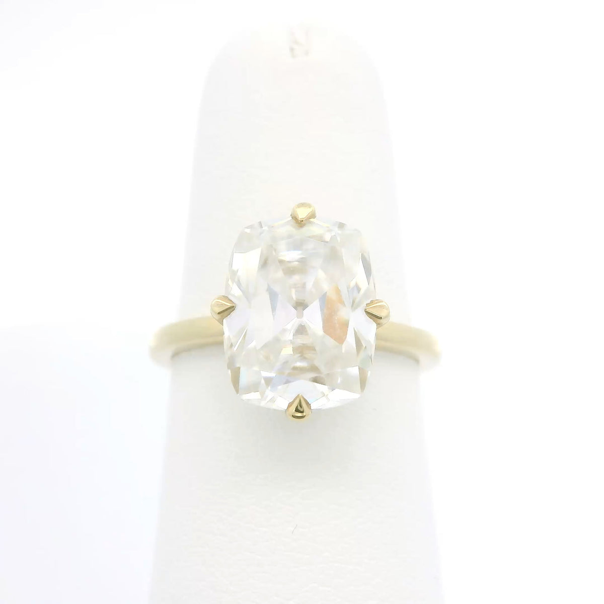 Moissanite Engagement Ring