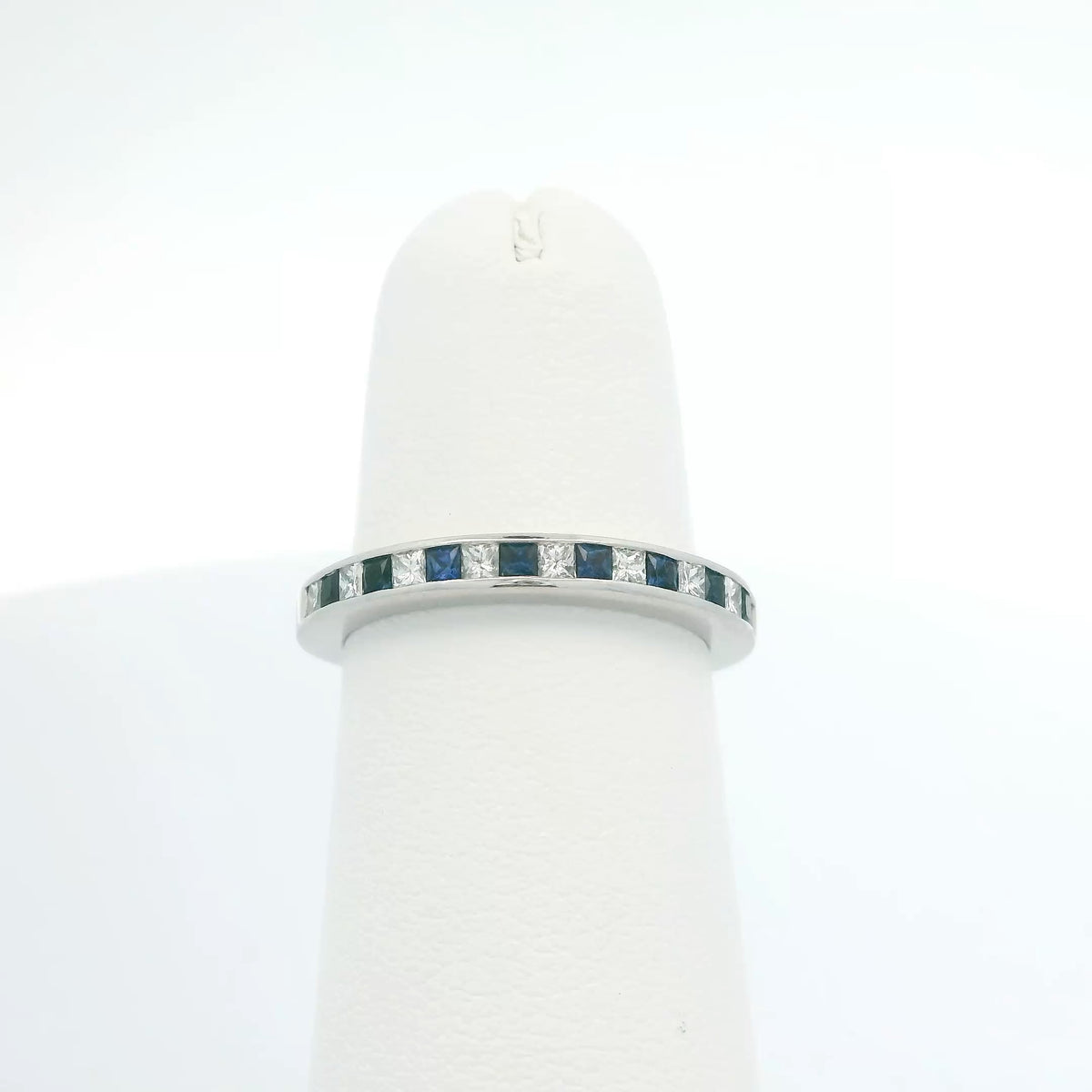 Sapphire and Diamond Band