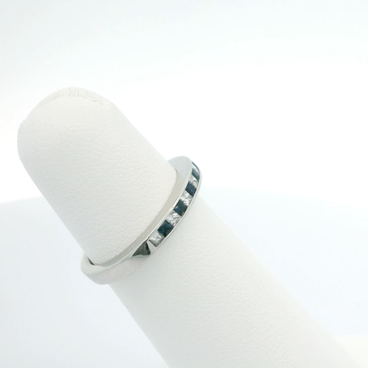 Sapphire and Diamond Band