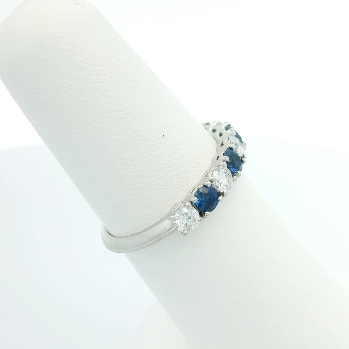 Sapphire and Diamond Band