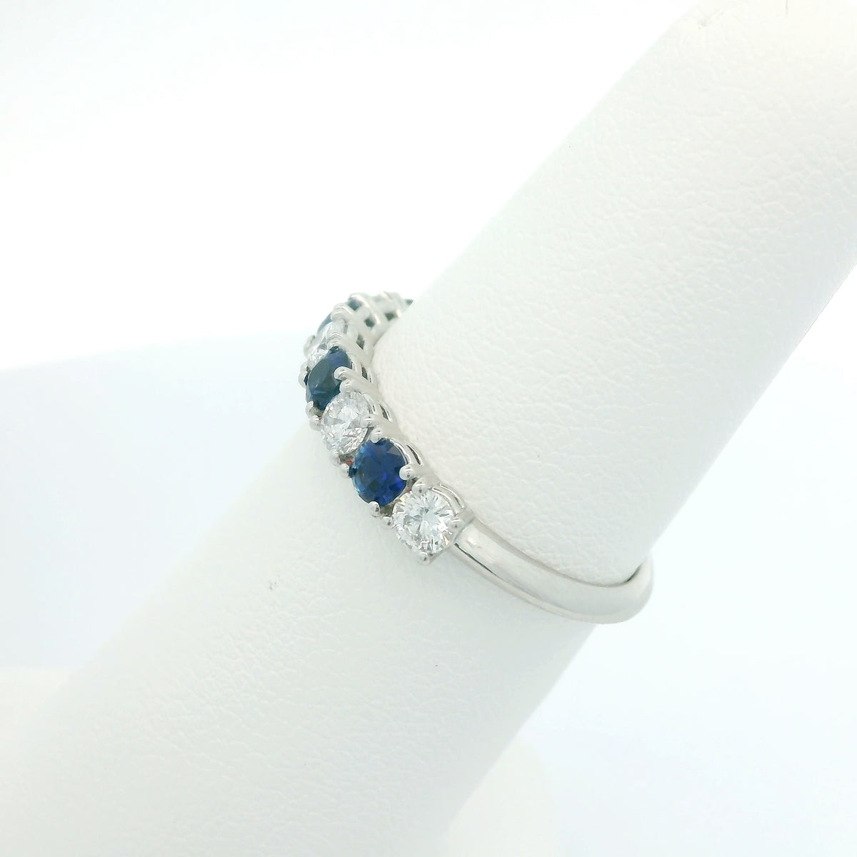 Sapphire and Diamond Band