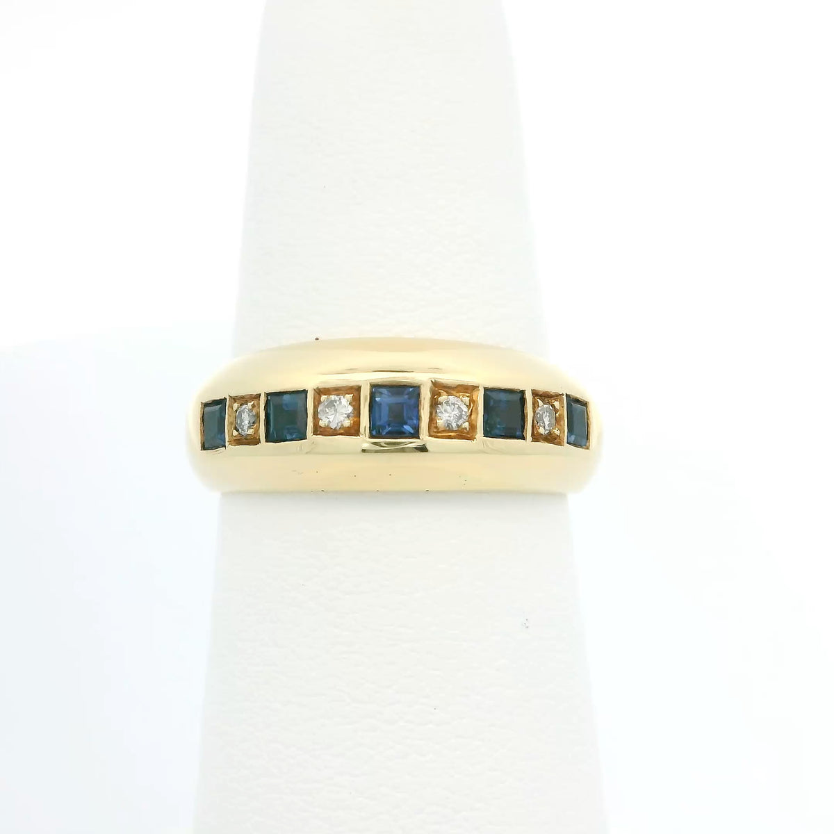 Sapphire and Diamond Ring