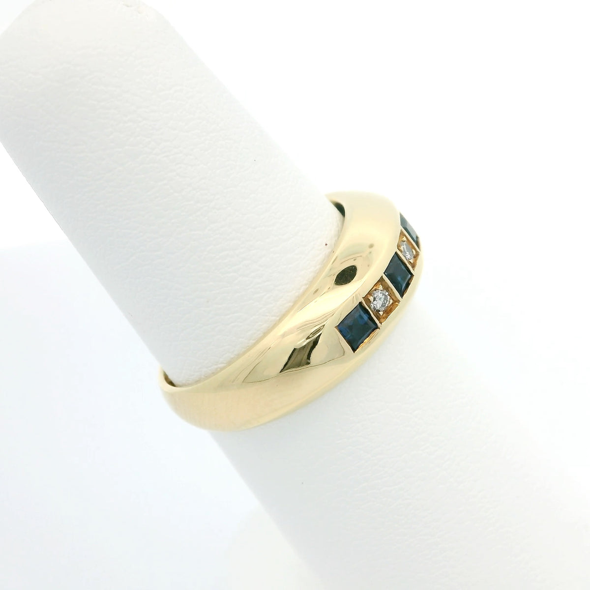 Sapphire and Diamond Ring