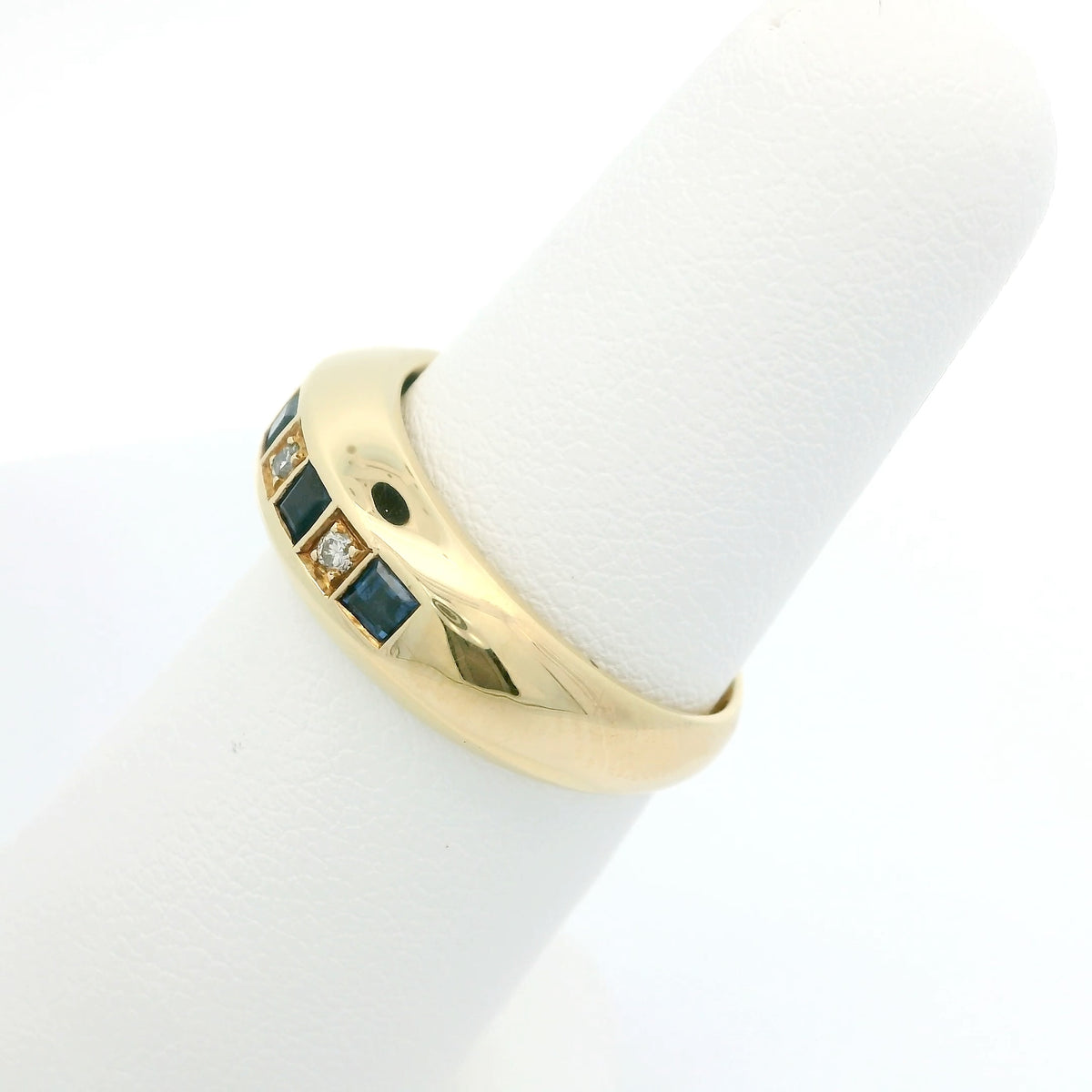 Sapphire and Diamond Ring