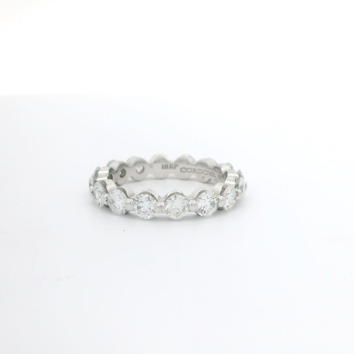 Bar Set Diamond Eternity Band