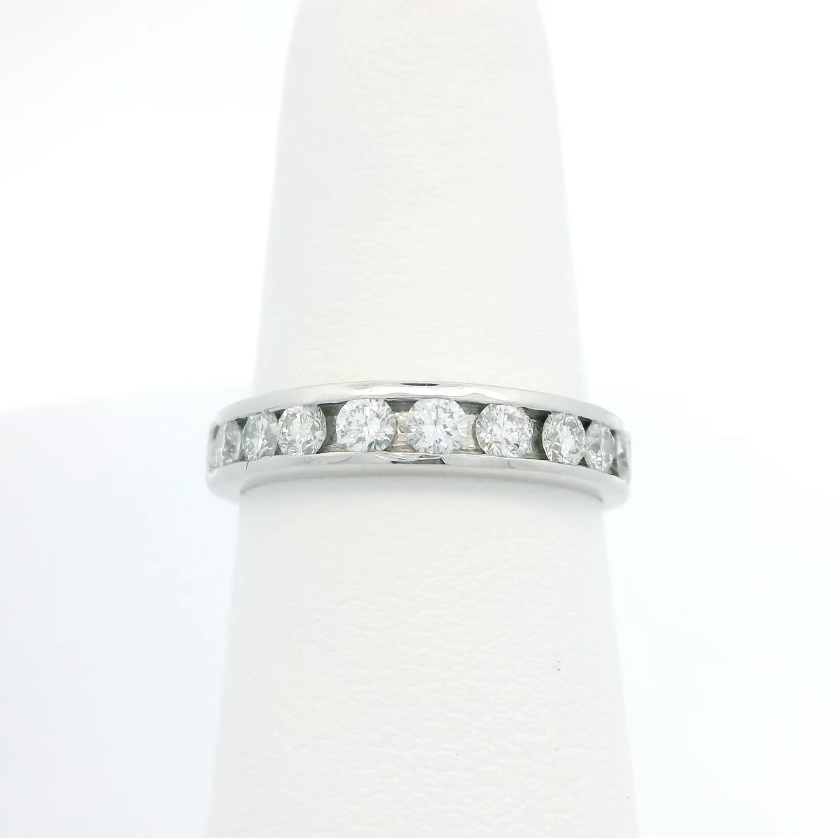 Channel Set Diamond Band