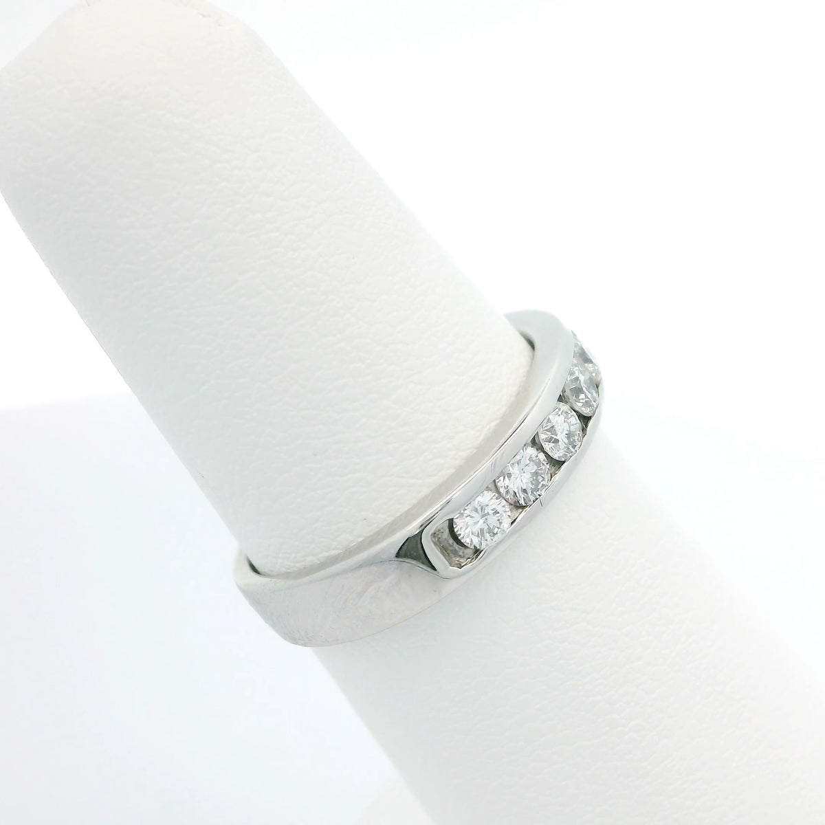Channel Set Diamond Band