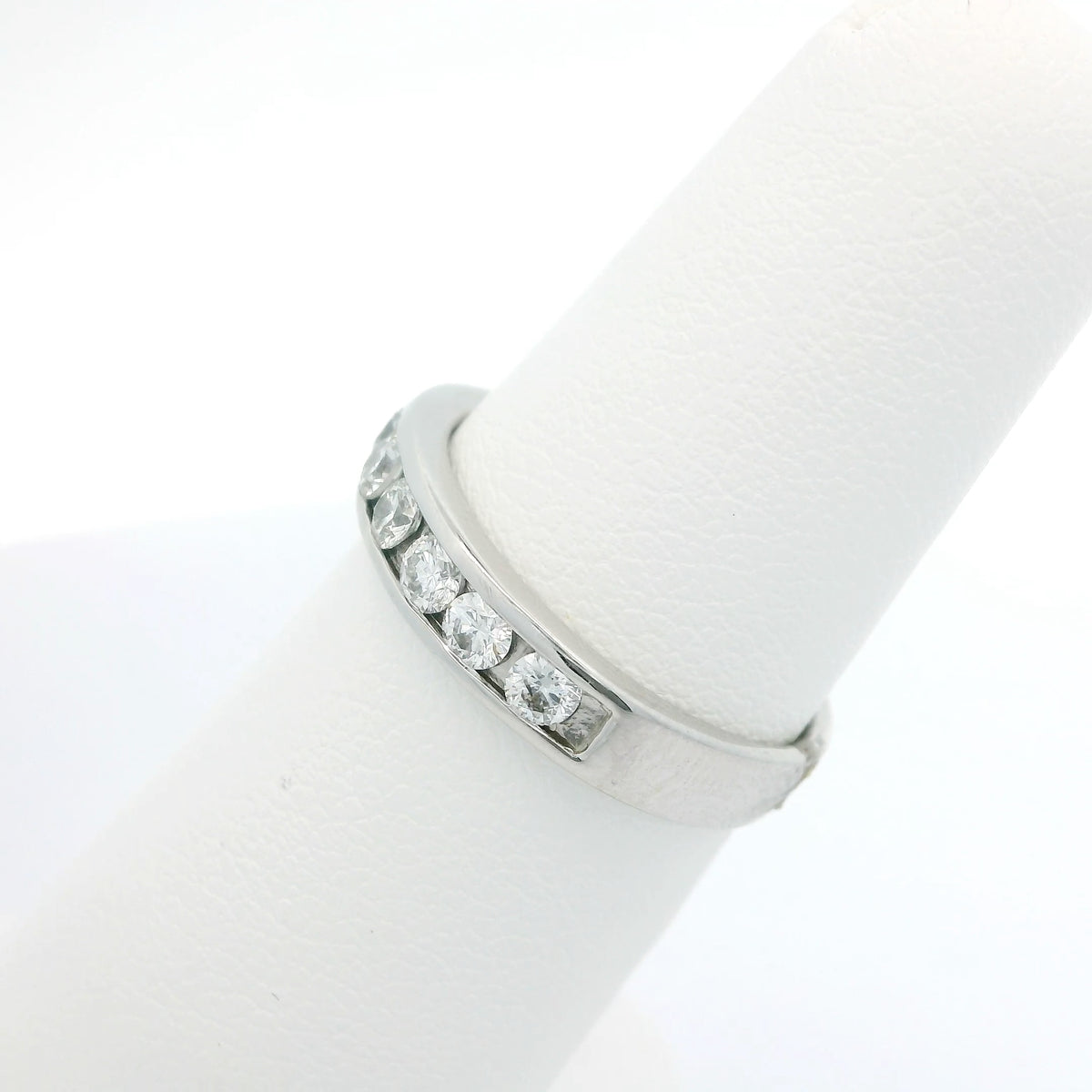 Channel Set Diamond Band