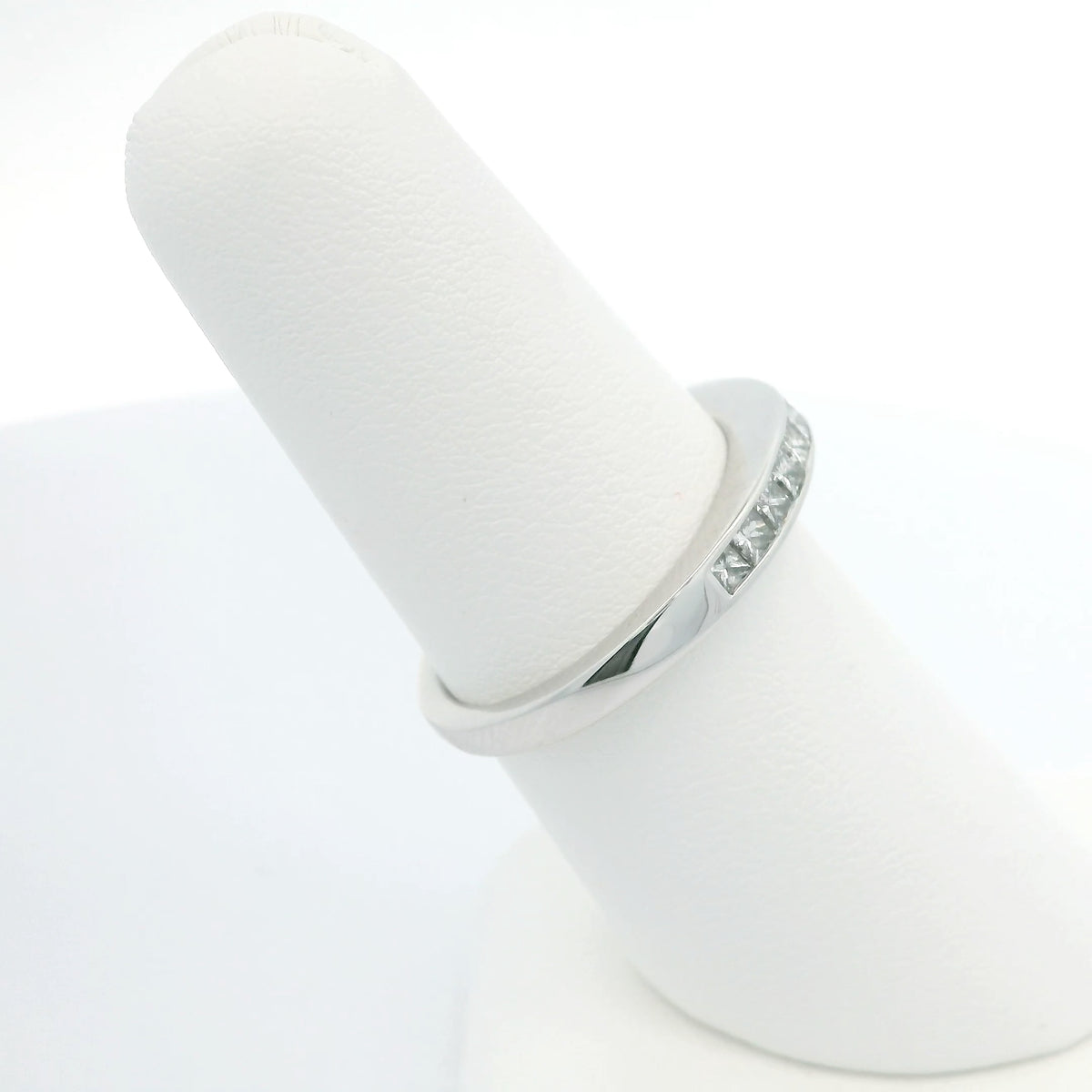 Princess Cut Diamond Band