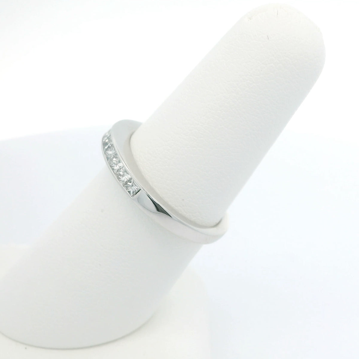 Princess Cut Diamond Band