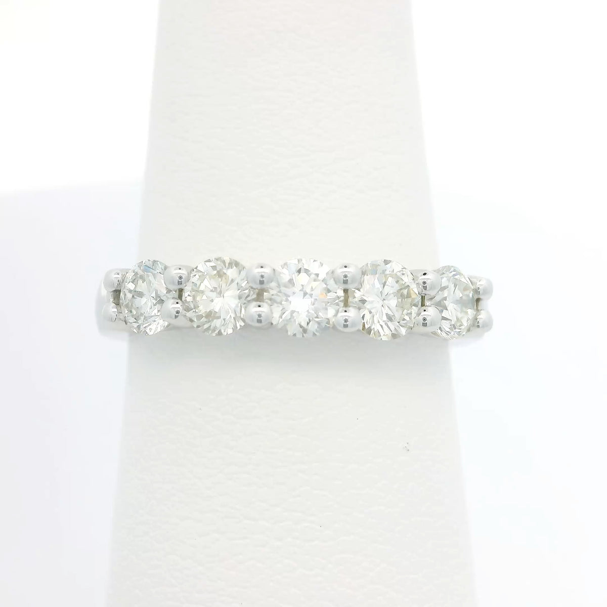 5 Stone Diamond Band