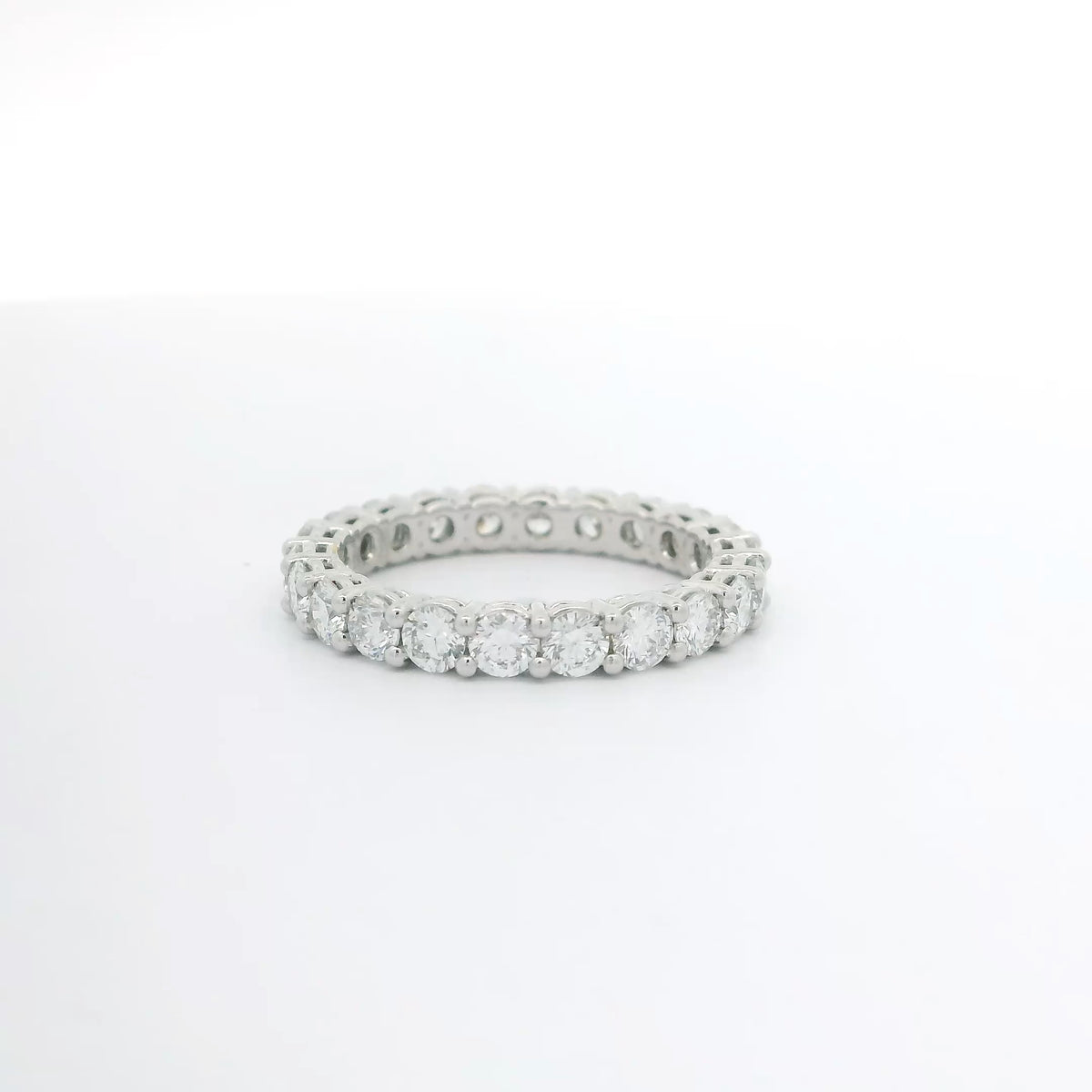 Shared Prong Diamond Eternity Band