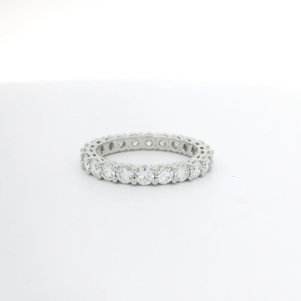 Shared Prong Diamond Eternity Band