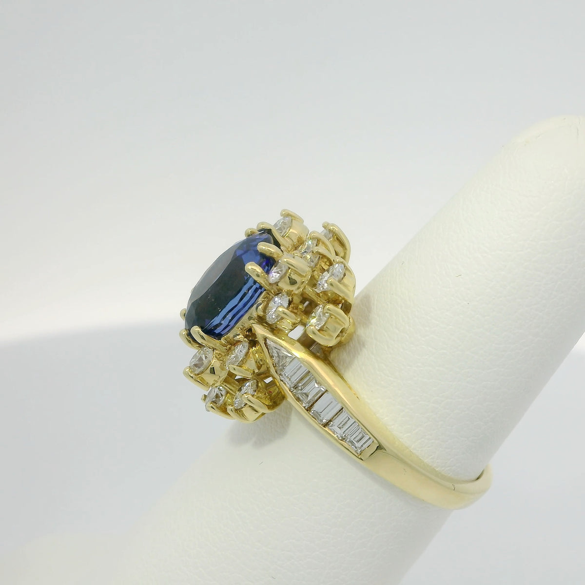Tanzanite and Diamond Ring