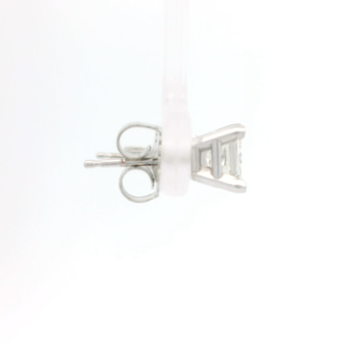 Princess Cut Diamond Studs